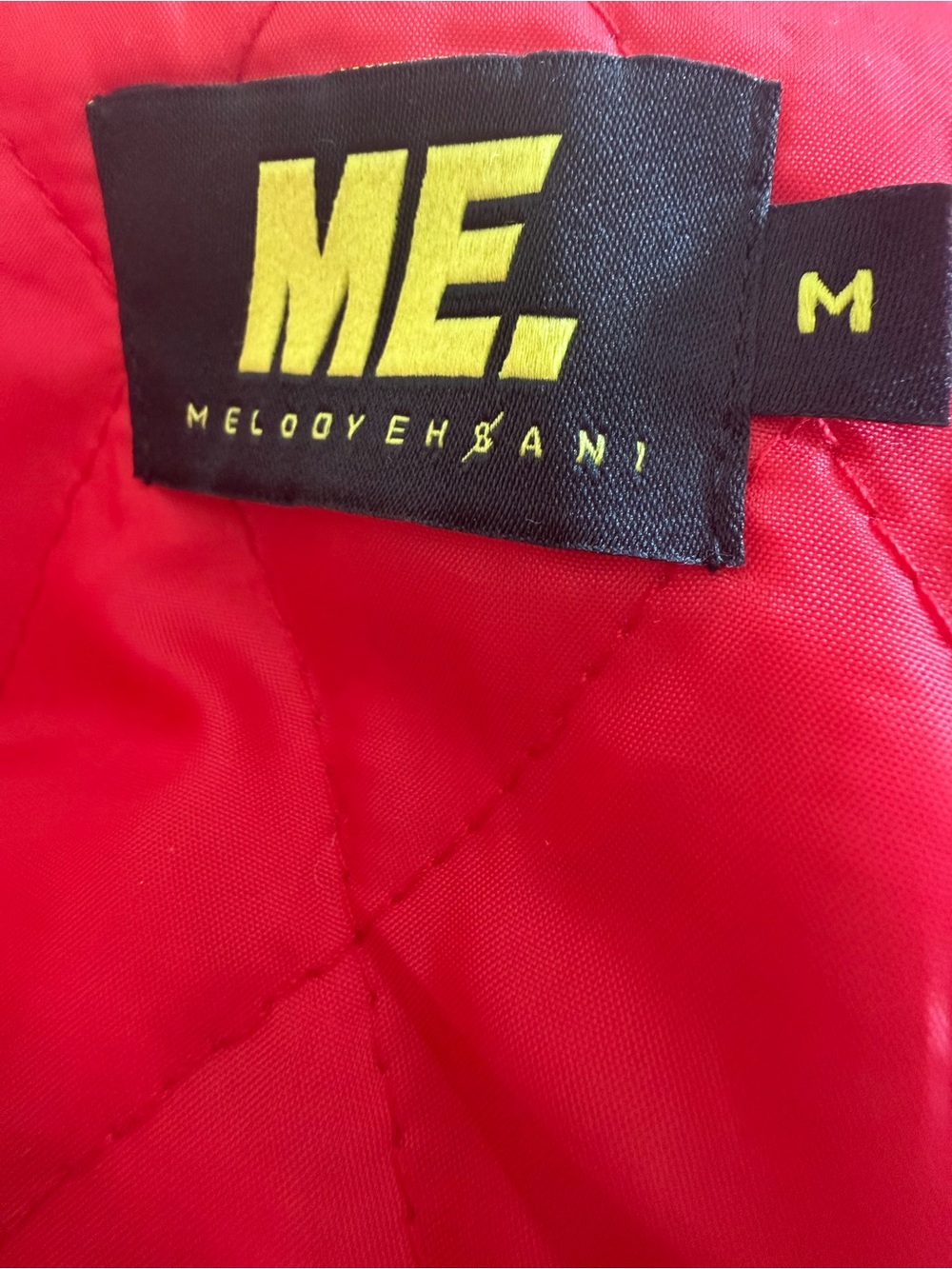 Melody Ehsani Rare Megan the Stallion White and Red Varsity Jacket - Picture 4 of 5